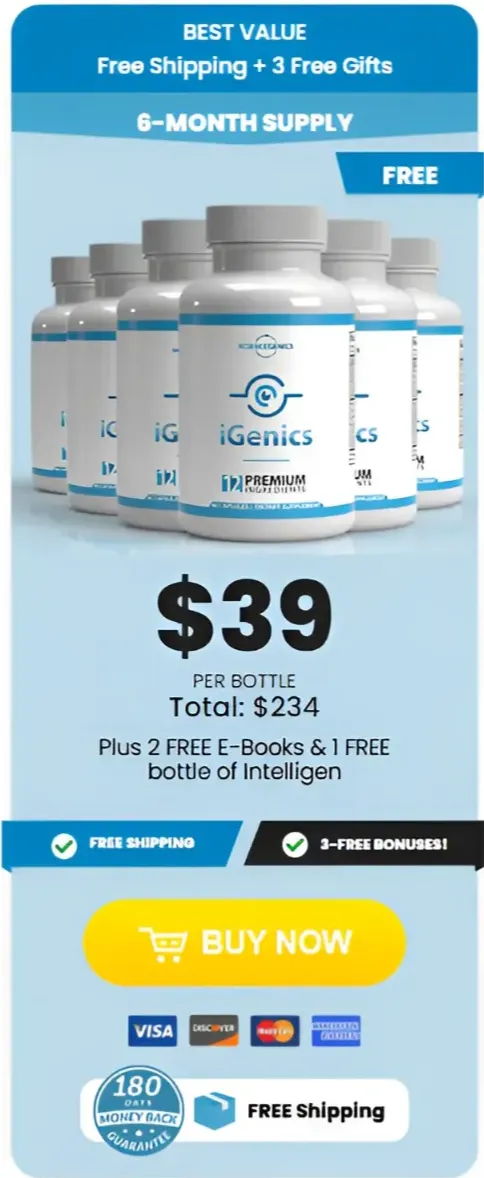 iGenics-6 bottle price